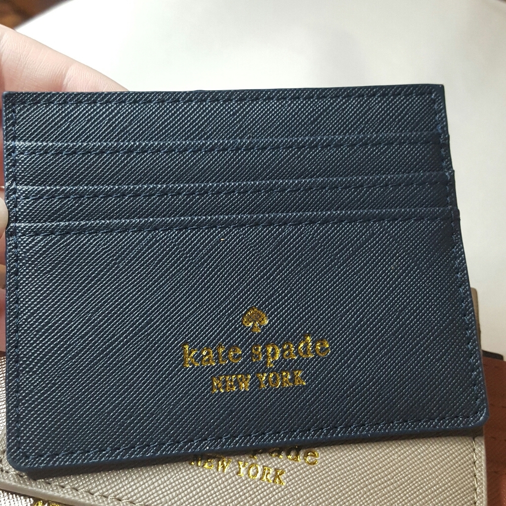 Kate Spade Glitter Card And Money Holders NWT - Picture 7 of 8